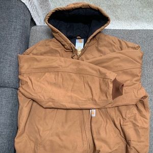 CARHARTT- Men's Quilted Flannel Lined Jacket